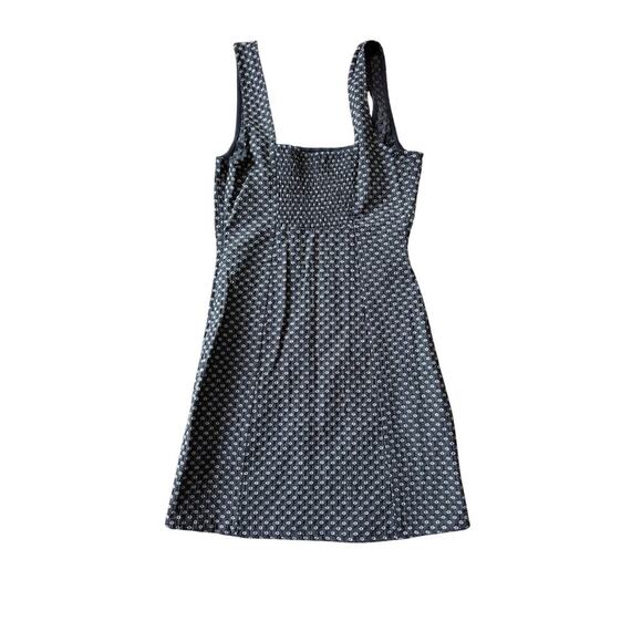Urban Outfitters Folly Fitted Notched Mini Dress, Gray pattern, size Medium - Picture 2 of 8
